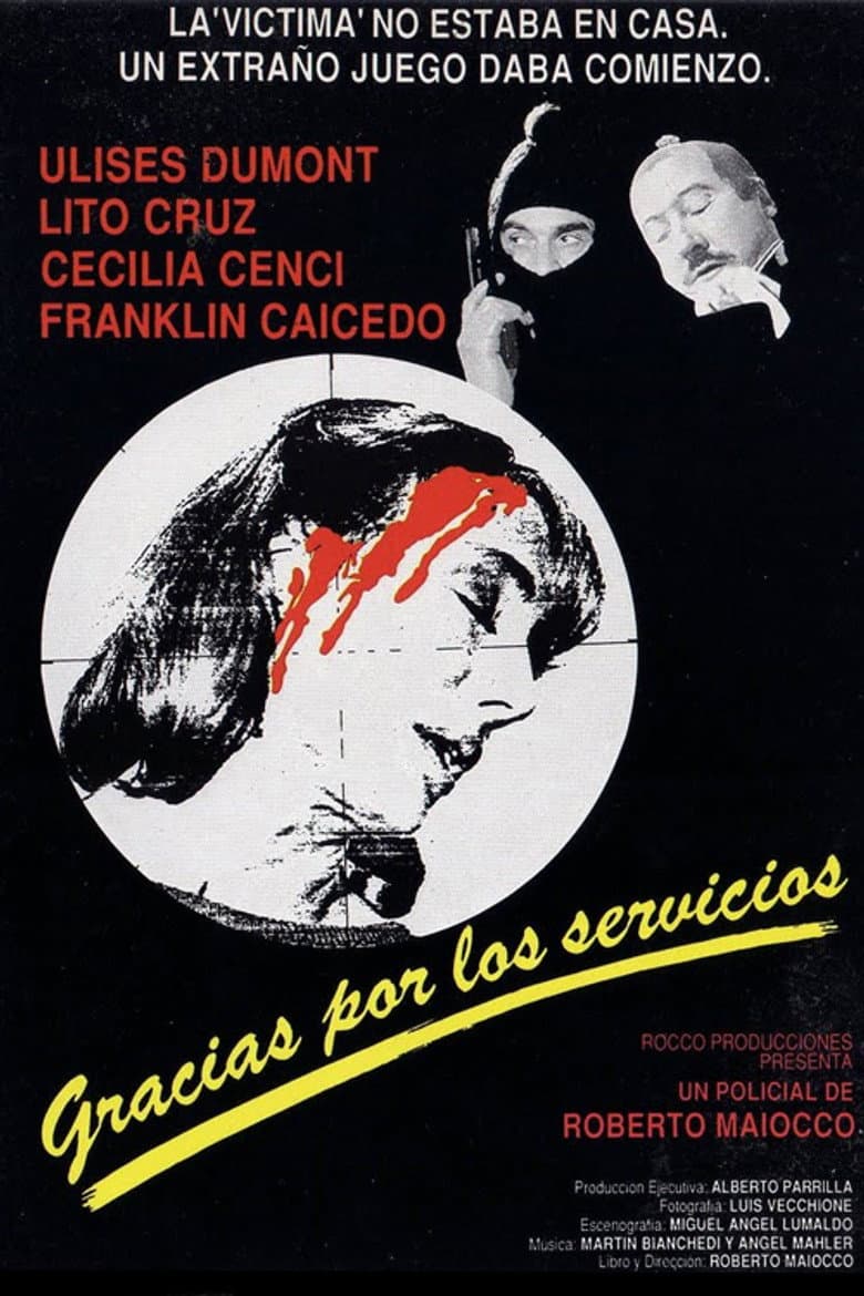Gracias por los servicios